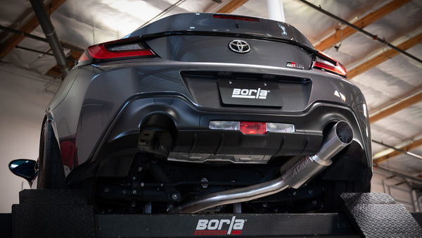 Borla 2022+ Subaru BRZ / 2022+ Toyota GR86 ATAK Single Exit Cat Back Exhaust - 4.5in Stainless Tips