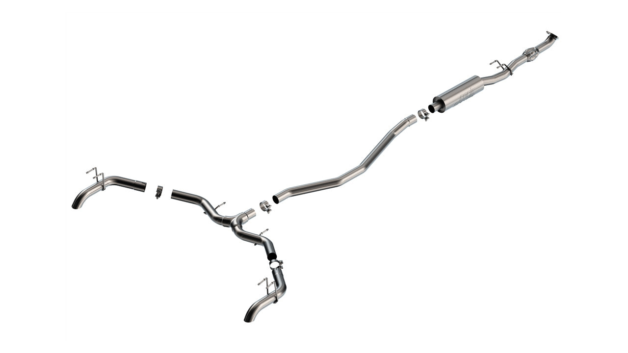 Borla 2022 + Honda Civic EX/Touring 1.5L 4 CYL. AT FWD 4DR S-type Catback Exhaust