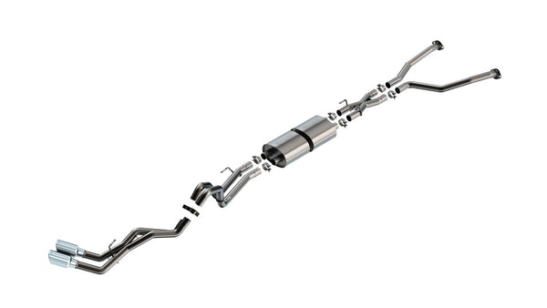 Borla 2022 + Toyota Tundra Cat-Back Exhaust System S-Type Part # 140939