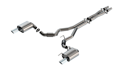 Borla 2024 + Ford Mustang GT Cat-Back Exhaust System S-Type Part # 140960