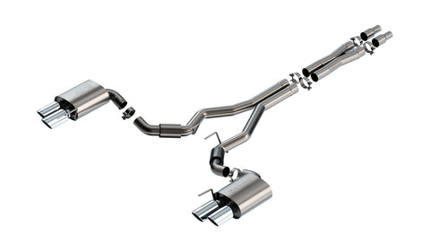 Borla 2024 + Ford Mustang GT Cat-Back Exhaust System S-Type Part # 140969