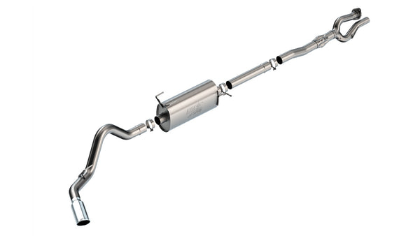 Borla 2020 - 2026 Ford F250/F350 Super Duty 7.3L V8 4dr 2.75in-3in ATAK Cat-Back Exhaust System