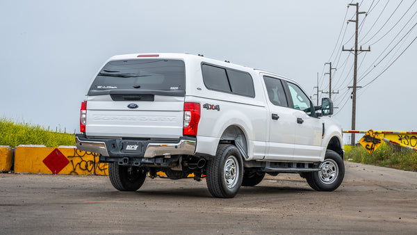 Borla 2020 - 2026 Ford F250/F350 Super Duty 7.3L V8 4dr 2.75in-3in ATAK Cat-Back Exhaust - Black Chrome