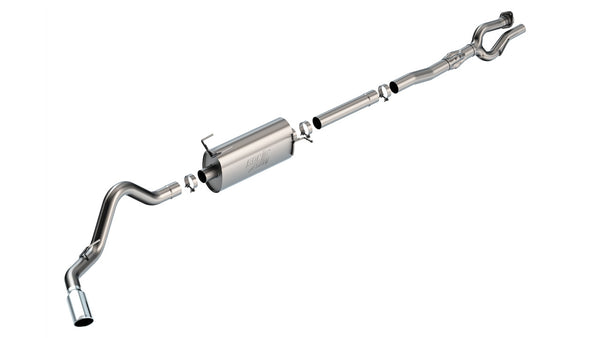 Borla 2017-2022 Ford F-250/ F-350 2 & 4 Wheel Drive (Non-Dually) Cat-Back Exhaust System ATAK Part # 141017