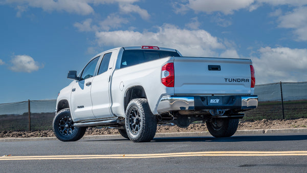 Borla 2009 - 2021 Toyota Tundra 5.7L ATAK Cat-Back Exhaust - 4in Black Chrome Tips