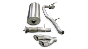 Corsa 2007 - 2010 Cadillac Escalade / Yukon Denali 6.2L V8 Polished Sport Cat-Back Exhaust