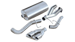 Corsa 2002 - 2006 Cadillac Escalade / Yukon Denali 6.0L V8 Polished Sport Cat-Back Exhaust