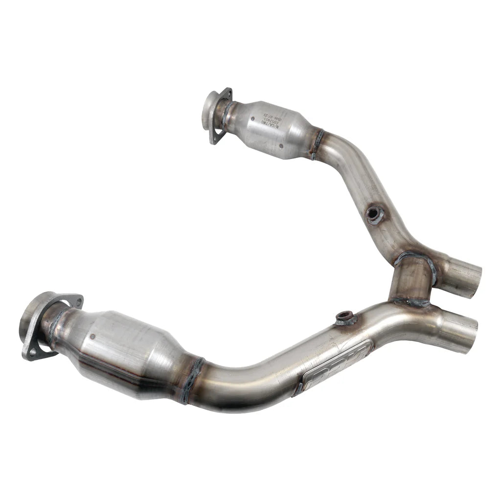 BBK 2015-2017 Mustang V6 Short Mid H Pipe With Converters (To Be Used With 1642 Series Headers)