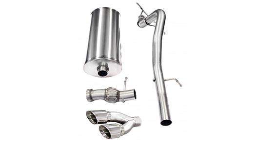 Corsa 2011 - 2014 Cadillac Escalade / Yukon Denali 6.2L V8 Polished Sport Cat-Back Exhaust