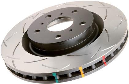 DBA 2005 - 2013 Corvette C6 w/Z51 pkg Front Slotted 4000 Series Rotor