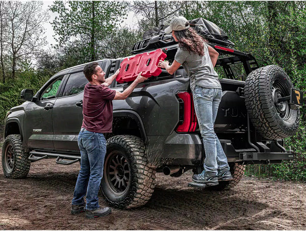 RealTruck 2022 + Toyota Tundra 5.5ft. Bed Ascend Overland Truck Rack