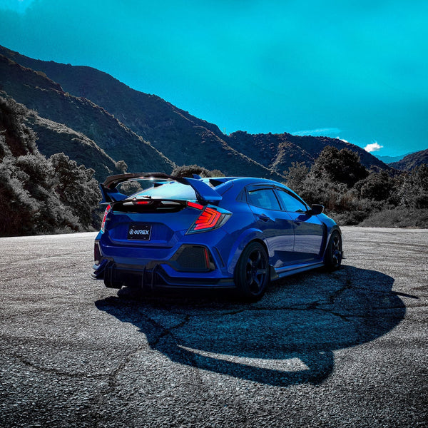 AlphaRex 2016 - 2021 Honda Civic Hatchback / Type-R FK8 Nova-Series LED Tail Lights (Pair) - Clear