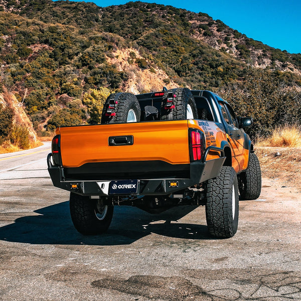 AlphaRex 2016 - 2023 Toyota Tacoma NOVA-Series Prismatic LED Tail Lights Alpha-Black