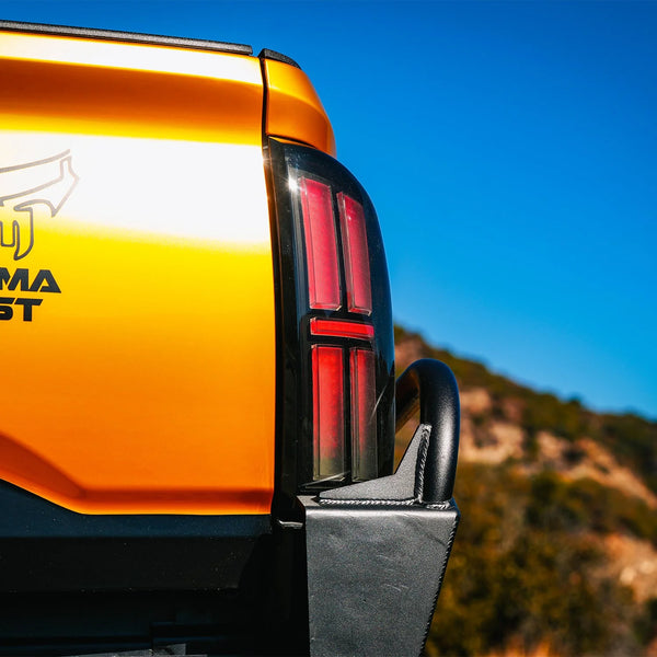 AlphaRex 2016 - 2023 Toyota Tacoma NOVA-Series Prismatic LED Tail Lights Alpha-Black