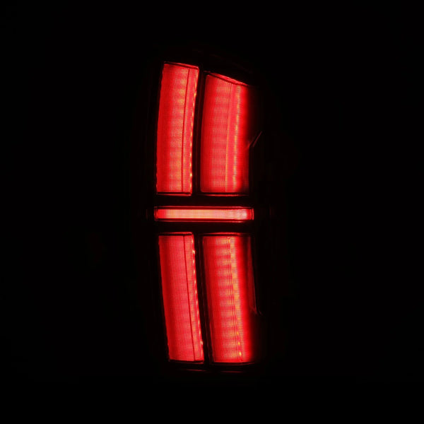 AlphaRex 2016 - 2023 Toyota Tacoma NOVA-Series Prismatic LED Tail Lights Black