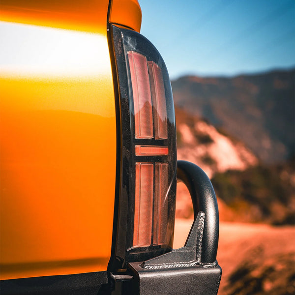 AlphaRex 2016 - 2023 Toyota Tacoma NOVA-Series Prismatic LED Tail Lights Black