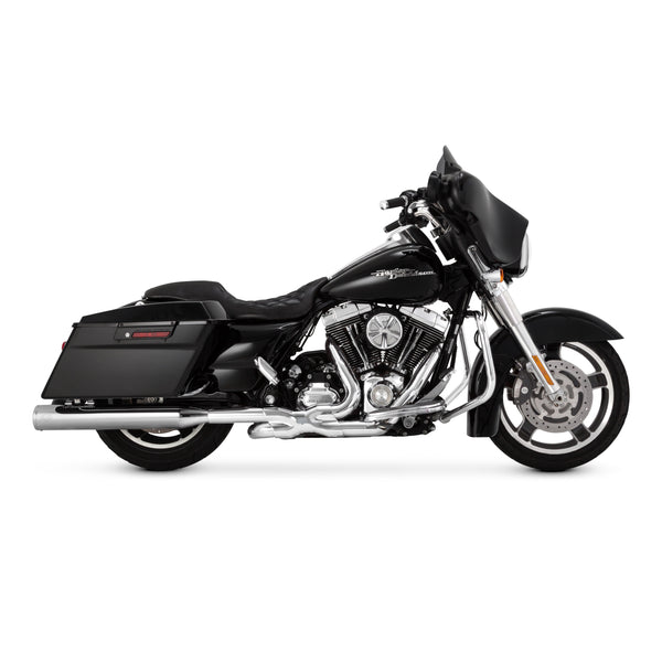 Vance & Hines Harley Davidson 2017 - 2023 Electra Glide / Road Glide / Street Glide / Road King Chrome Power Duals Header Exhaust