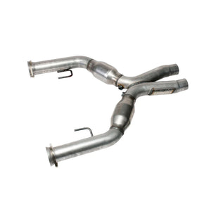 BBK 2005 - 2010 Mustang 4.6 Short Mid X Pipe With Catalytic Converters 2-3/4 For BBK Long Tube Headers