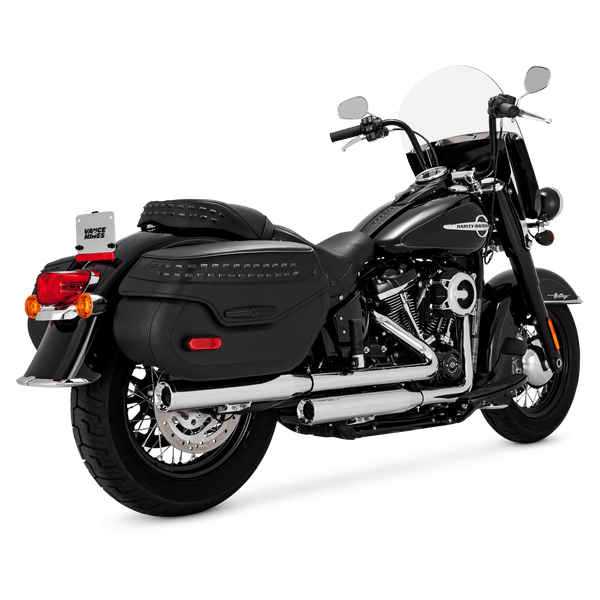 Vance & Hines Harley Davidson Softail Heritage / Deluxe 2018 - 2022 Eliminator 300 Chrome Slip-On Exhaust