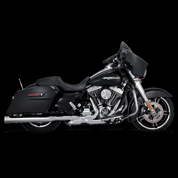 Vance and Hines 1995 - 2016 Touring Harley Davidson Monster Round Slip-Ons Chrome