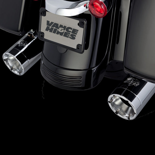 Vance and Hines 1995 - 2016 Touring Harley Davidson Monster Round Slip-Ons Chrome