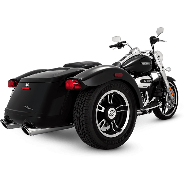Vance & Hines HD Trike 2015 - 2016 Freewheeler Twin Slash Slip-On Exhaust