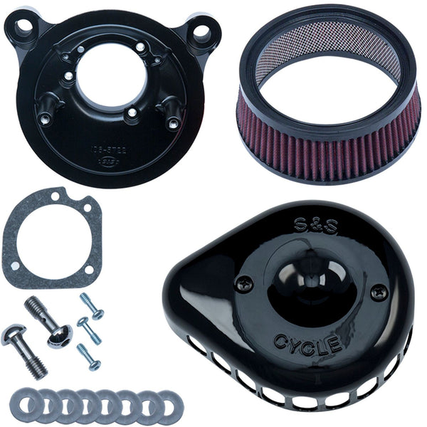 S&S Cycle Harley Davidson 2001  - 2015 Softail / 2004 - 2017 Dyna / 2003 - 2007 Touring Fuel-Injected Softail Models Stealth Air Cleaner Kit
