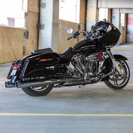 S&S Cycle Tuned Induction Kit in Chrome for 2008-2016 Harley Davidson® Touring Models and 2016-2017 Softail® Models