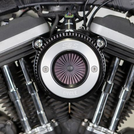 S&S Cycle Stealth Air Stinger™ Kit with S&S Ring for Harley Davidson 2007 + XL Models
