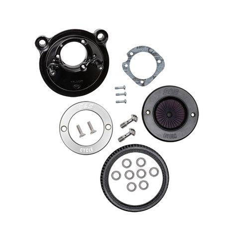 S&S Cycle Stealth Air Stinger™ Kit with S&S Ring for Harley Davidson 2007 + XL Models