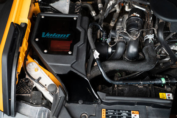 Volant 2021 + Ford Bronco 2.3L Closed Box Air Intake With DryTech 3D Dry Filter
