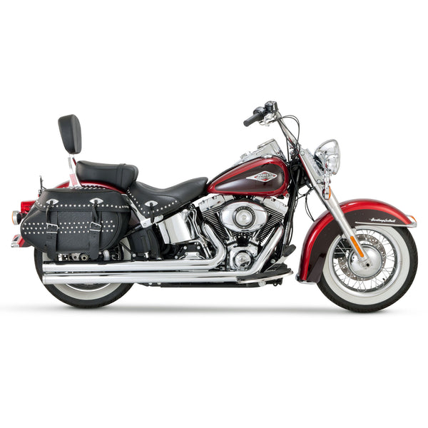 Vance & Hines Harley Davidson Softail 2012 - 2017 Big Shots Long Chrome PCX Full System Exhaust
