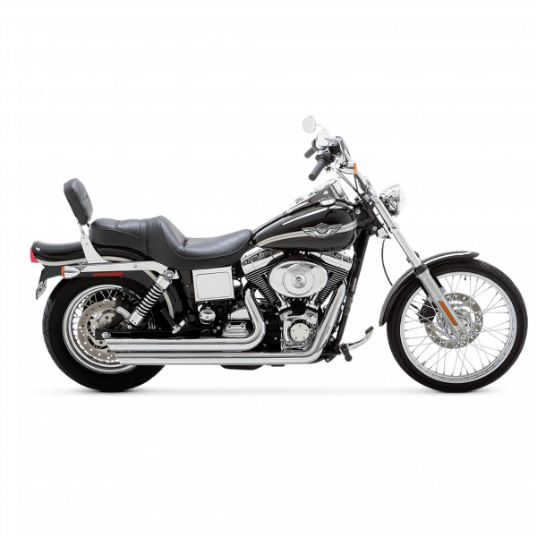 Vance & Hines Harley Davidson Softail 1986 - 2017 Bigshots Staggered Chrome Full System Exhaust