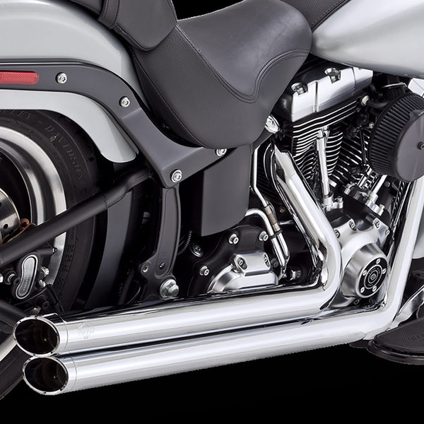 Vance & Hines Harley Davidson Softail 1986 - 2017 Bigshots Staggered Chrome Full System Exhaust