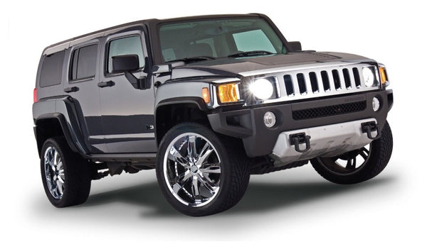 Husky Liners 2006 - 2010 Hummer H3 OE Style Black Fender Flares - 4pc