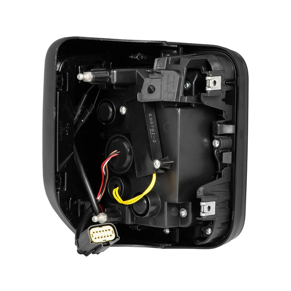 AlphaRex 2019 + Jeep Gladiator JT Nova-Series Prismatic LED Tail Lights - Black-Red