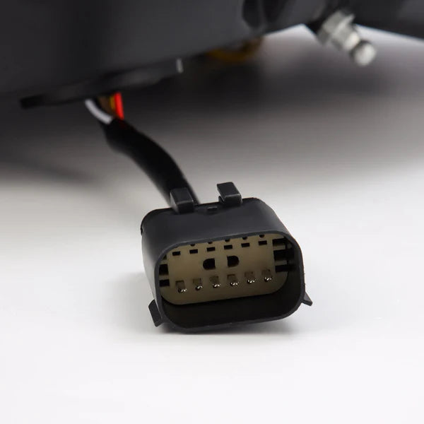 AlphaRex 2019 - 2024 Dodge Ram 1500 Luxx-Series LED Tail Lights Alpha-Black w/Activ Light/Seq Signal