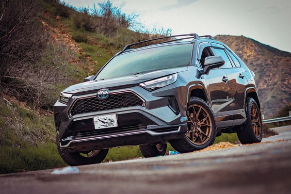 AlphaRex 2019 - 2024 Toyota RAV4 NOVA LED Projector Headlights Black