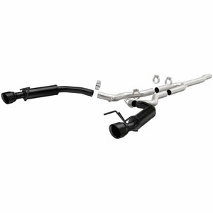 MagnaFlow 2015-2023 Ford Mustang Ecoboost 2.3L Competition Series Cat-Back Performance Exhaust System Black Tips