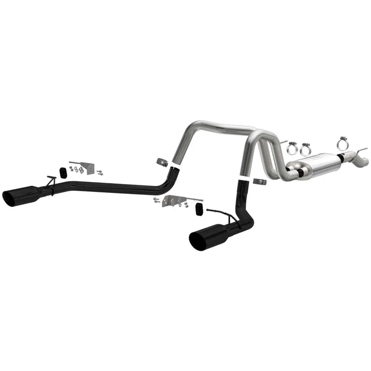 Magnaflow 2021 + Ford F-150 Street Series Cat-Back Performance Exhaust System- Dual-Split Rear Exit