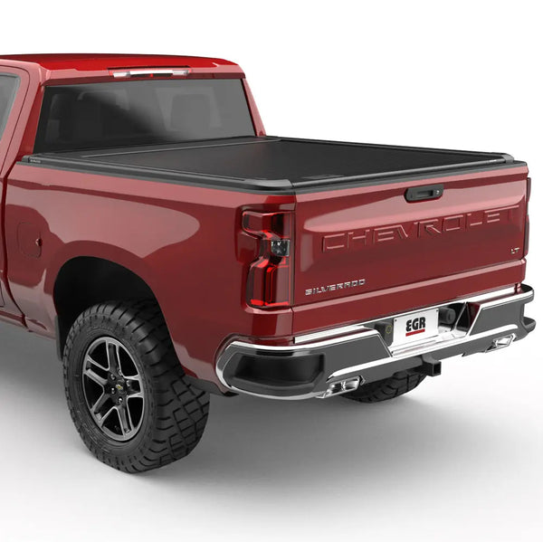 EGR RollTrac Manual Retractable Bed Cover 2019 + Silverado / Sierra 1500 Short Box