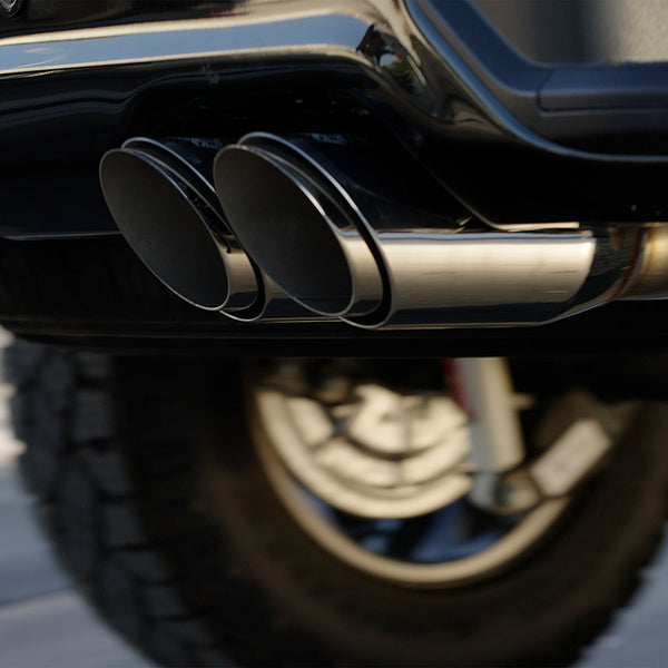 Vance & Hines Chevy 2019-2023 Silverado / Sierra 1500 Crew Cab Twin Slash 6.2L Catback Exhaust