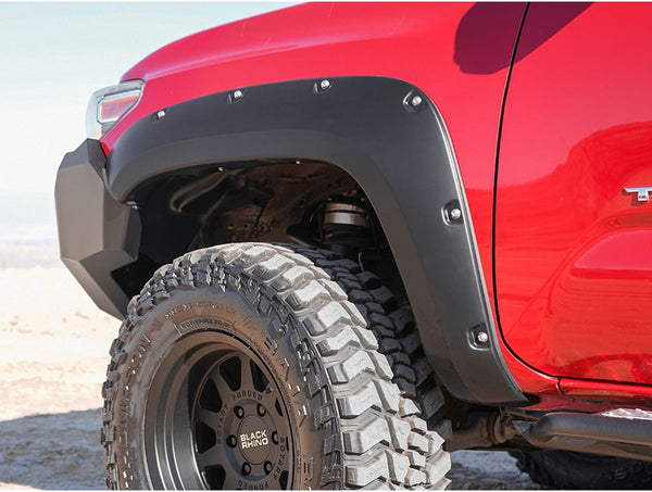 Husky Liners 2016 - 2023 Toyota Tacoma Pocket Style Fender Flares - 4 Piece Set