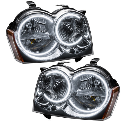 Oracle 2005 - 2007 Jeep Grand Cherokee SMD Headlight (Non-HID) - White