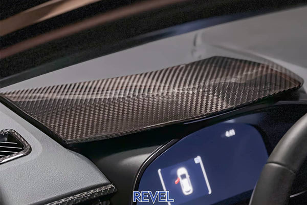 Revel GT Dry Carbon Center Dash Cover 2023 + Toyota GR Corolla - 1 Piece