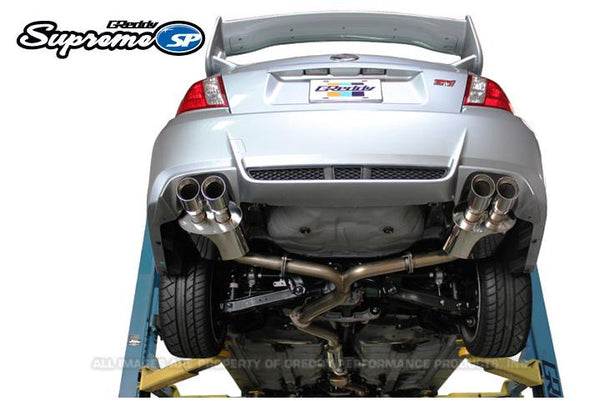 GReddy Supreme SP Cat Back Exhaust - 2011-2014 Subaru WRX/STI Sedan