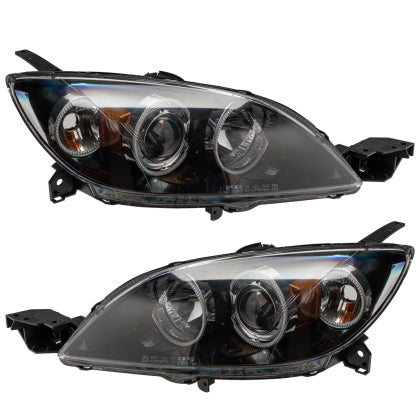 Oracle 2004 - 2009 Mazda 3 SMD Headlight - Hatchback - Halogen Style - White