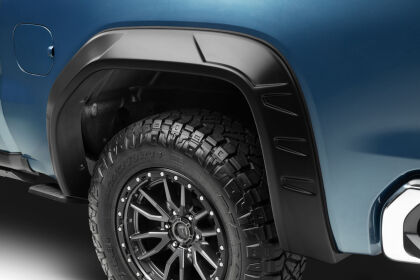 Husky Liners 2019 - 2024 GMC Sierra 1500 (69.9/79.4in. Bed) DRT Style Fender Flares (Smooth) 4pc - Black