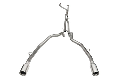 Corsa 2021 + Dodge Ram TRX Crew Cab Baja Catback Exhaust Dual Rear