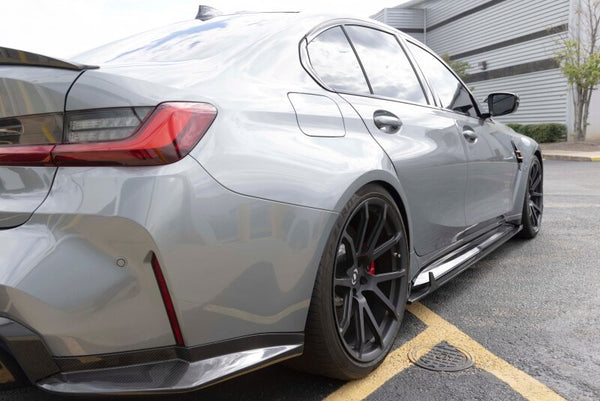 Dinan 2021 - 2027 BMW M3 (G80) Carbon Fiber Side Skirts - Set